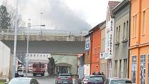 K výbuchu a následnému požáru došlo v kolínské elektrárně v pondělí 28. prosince.