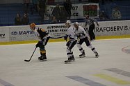 Z hokejového utkání Chance ligy Kolín - Vsetín (2:3)