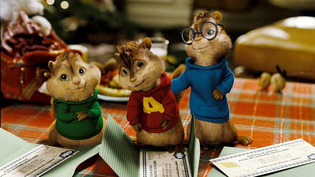Snímky z filmu Alvin a Chipmunkové