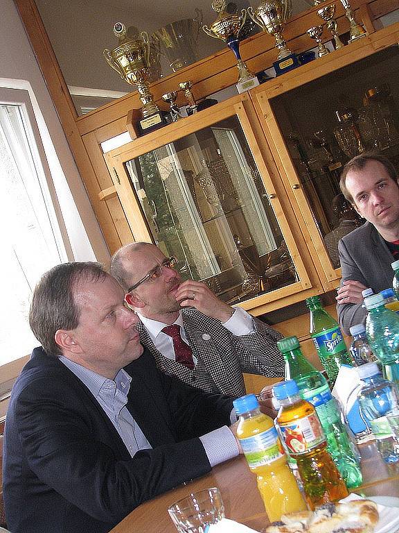 Z návštěvy ministra Marcela Chládka v Kolíně