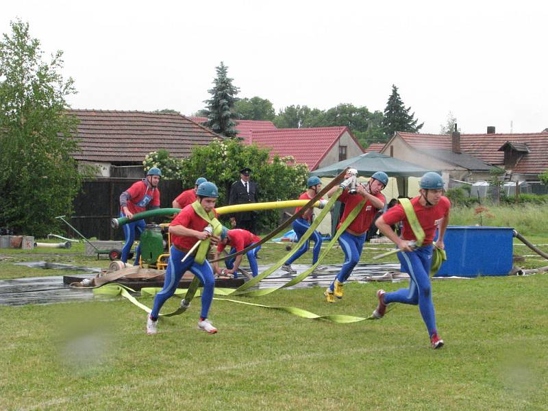 Okresní soutěž v požárním sportu sborů dobrovolných hasičů z okresů Kolín a Kutná Hora