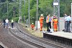 Muže srazil vlak poblíž zastávky Kolín-zastávka