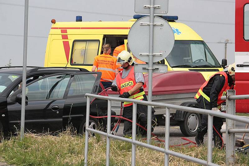 Dopravní nehoda u Hradišťka I