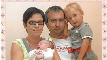 Tříletý Tomáš se doma v Kolíně těšil na brášku Lukáše Vaníčka, který se v kolínské porodnici narodil 20. srpna v 10:13 s váhou 3350 gramů a výškou 53 centimetrů. Domů se ho odvezli rodiče Pavlína a Tomáš. 