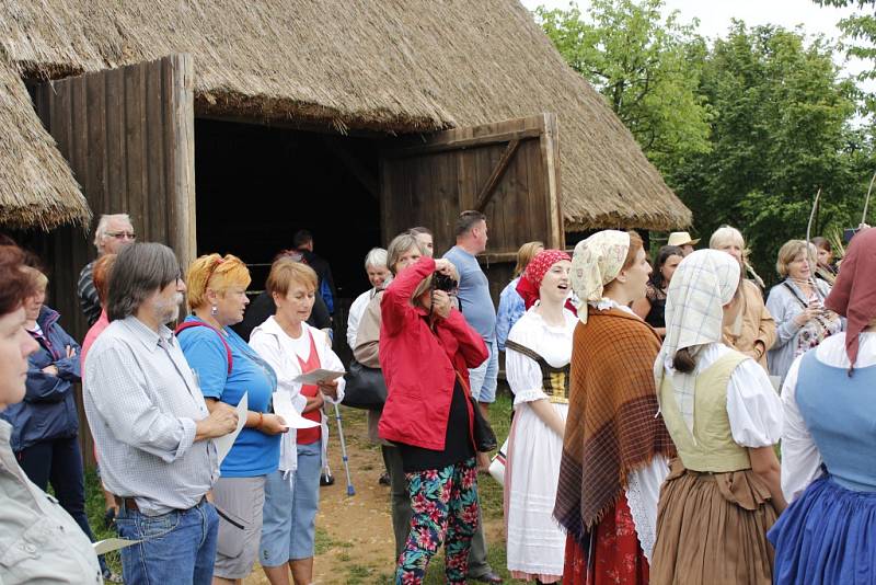 Dožínky v kouřimském skanzenu