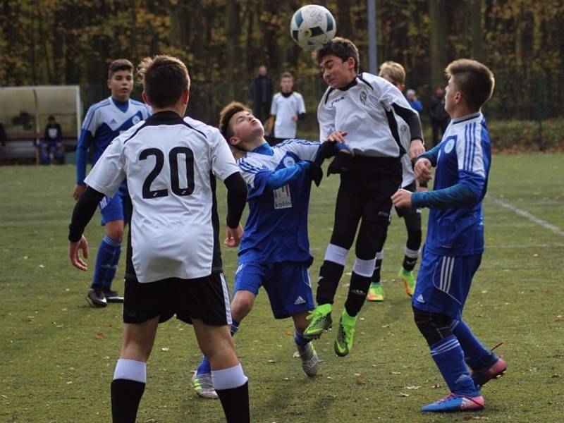 Přátelské utkání FK Kolín U15 - Admira Praha (2:8).