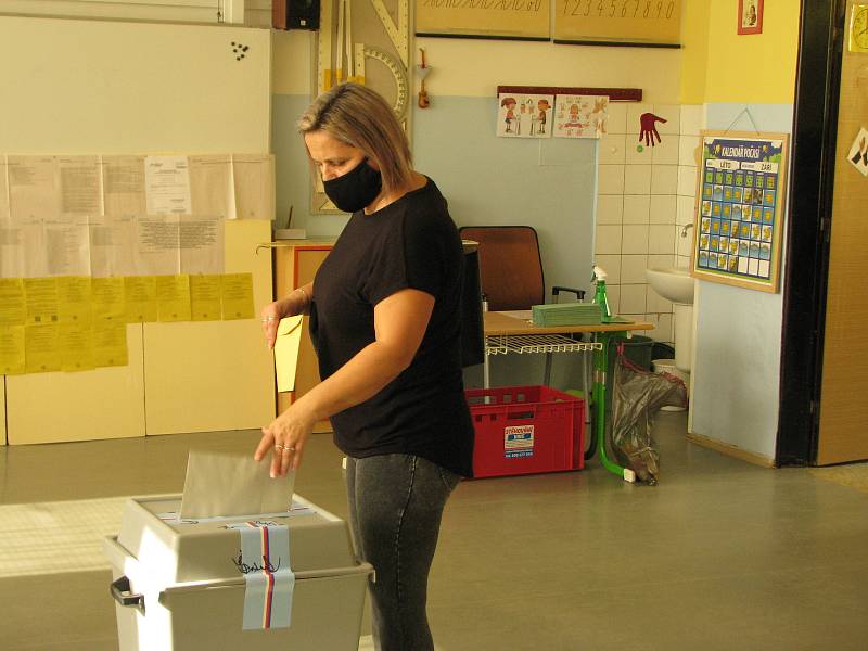 Volby 2020, volební okrsek 23 Kolín, Základní škola Masarykova