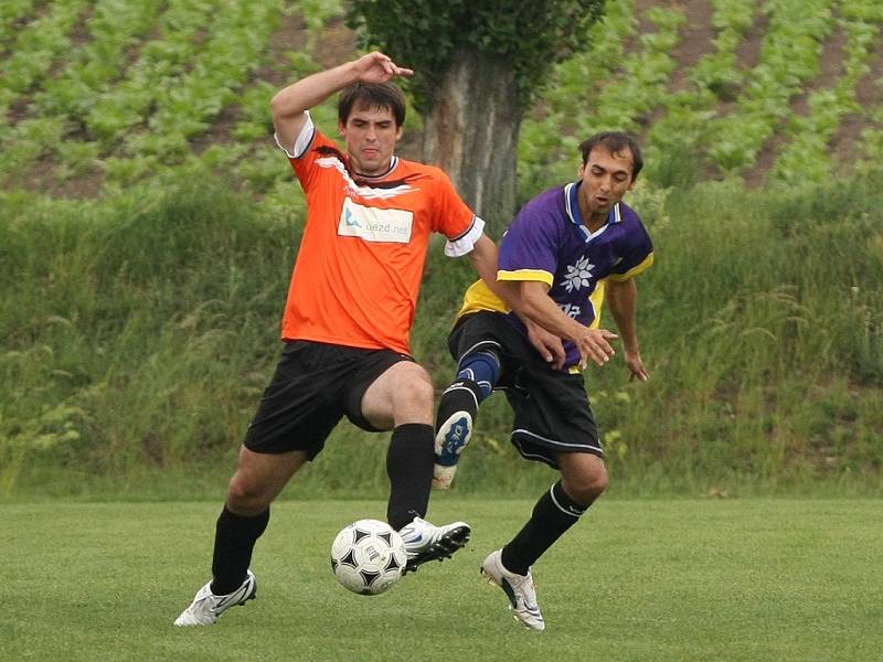 Z utkání Libodřice - Sibřina (3:0).