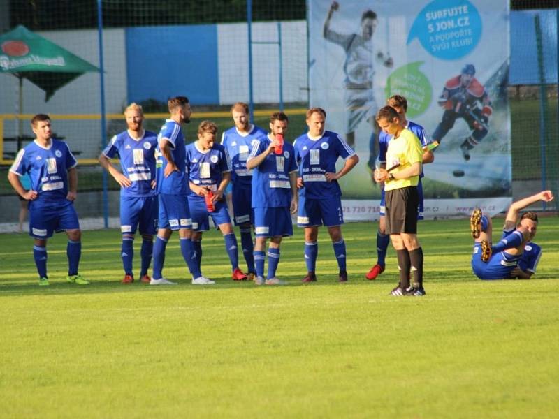 Z utkání divize FK Kolín - Trutnov (0:0, PK 5:3).