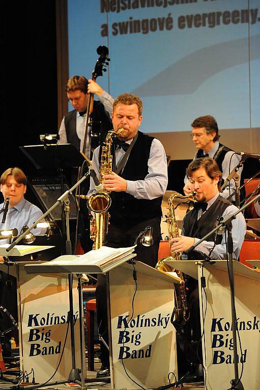 Kolínský Bigband zahrál i koledy