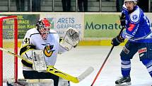 Z utkání play off II. ligy; Kolín - Moravské Budějovice 4:5 sn