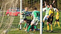 Z utkání Nučice - Žiželice (1:1, PK 2:4).