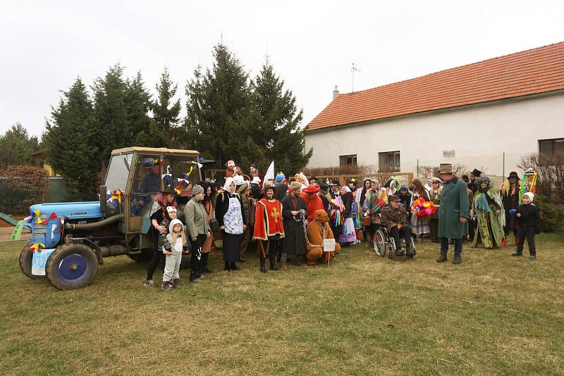 Masopust v Toušicích.