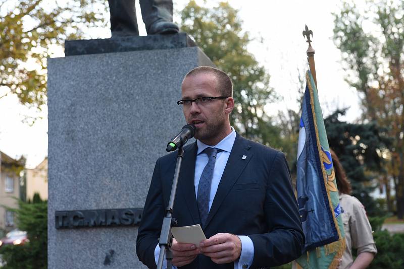 Výročí vzniku samostatné republiky si připomněli v Kolíně.