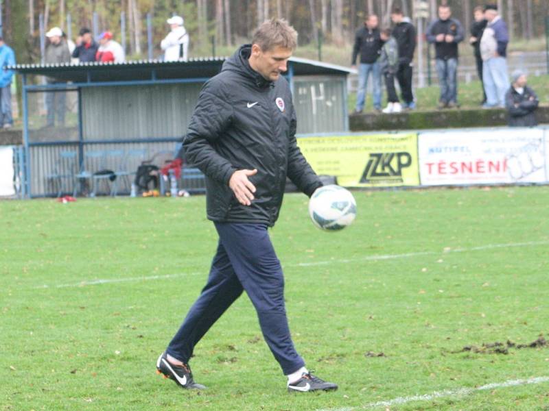 Z utkání FK Kolín - Sparta Praha B (2:1).