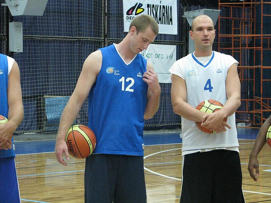 Kolínský deník | Basket 1. trénink Spoje. | fotogalerie