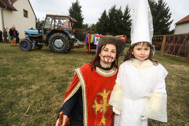 Masopust v Toušicích.