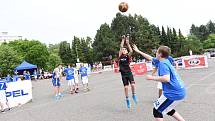 Streetball Cup a dětský den v areálu Vodního světa Kolín