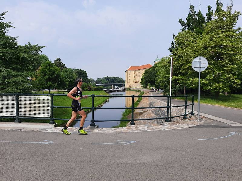 Maratonci různého věku doběhli z Kolína do Poděbrad a zpět v rámci závodu MFB MarathOn Labe letos podruhé.