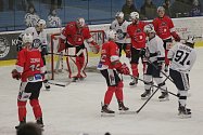 Z hokejového utkání Chance ligy Kolín - Pardubice B