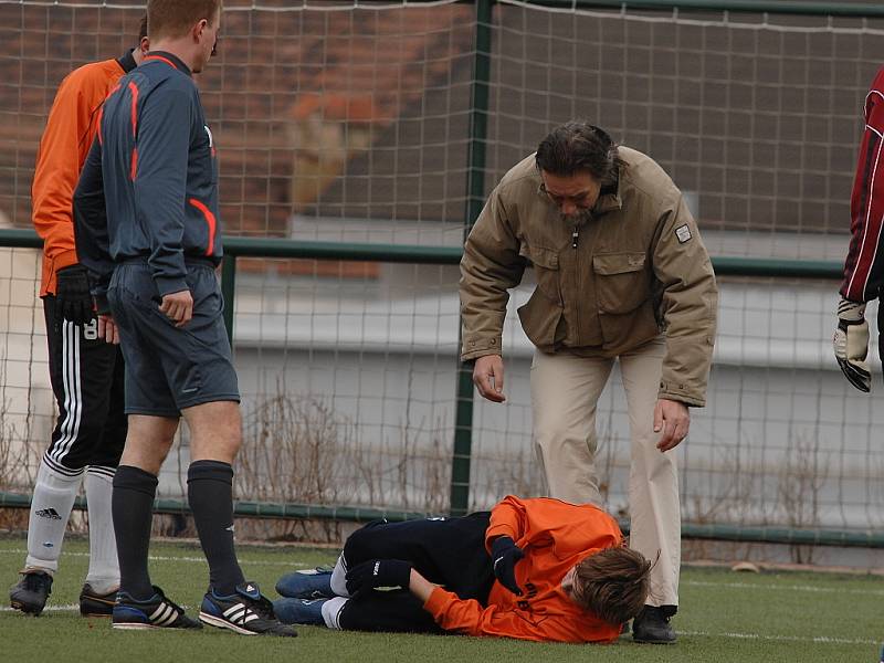 Z utkání Český Brod - Štěrboholy (1:1).