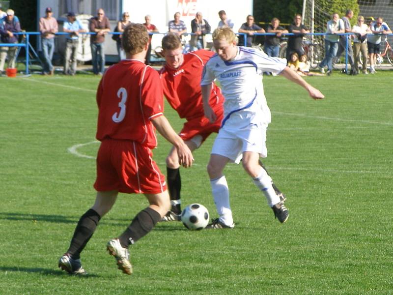Z fotbalového utkání I.A třídy Polepy - Kutná Hora (2:0)