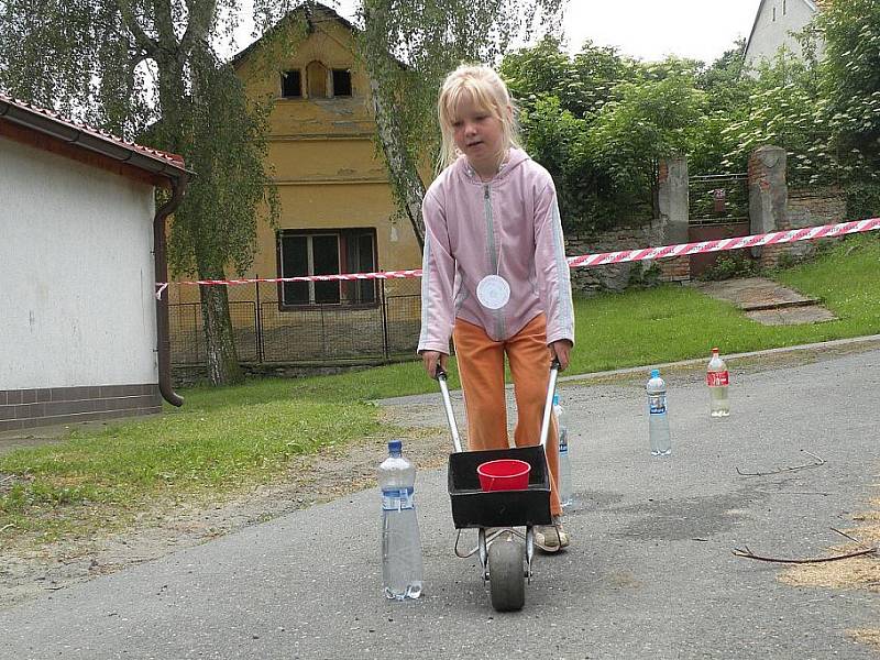 Dětskému dni vévodili dobrovolní hasiči