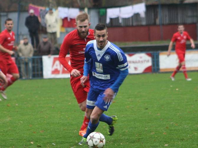 Z utkání FK Kolín - Králův Dvůr (1:1, PK 8:9).