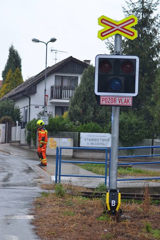 V Radimi srazil vlak muže, provoz na trati byl přerušený.