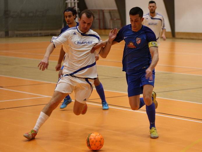 Z utkání SKP Kolín - FC Atletico Chomutov (6:8).