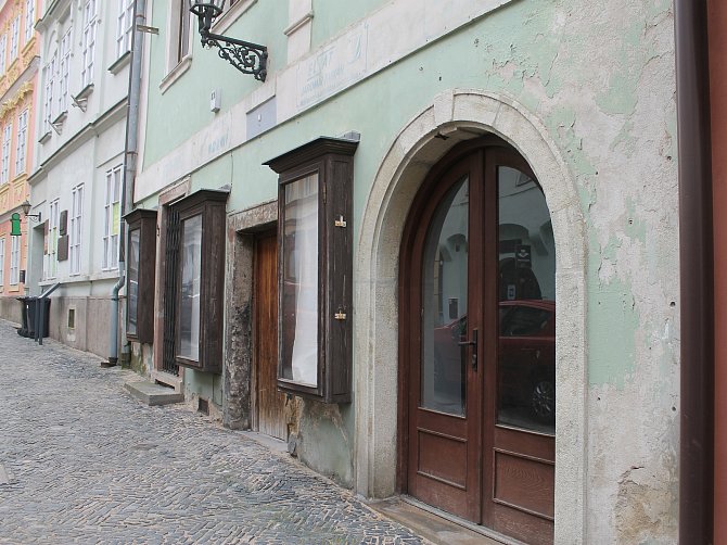 Bývalý rabínský dům čp. 124 v ulici Na Hradbách v Kolíně.