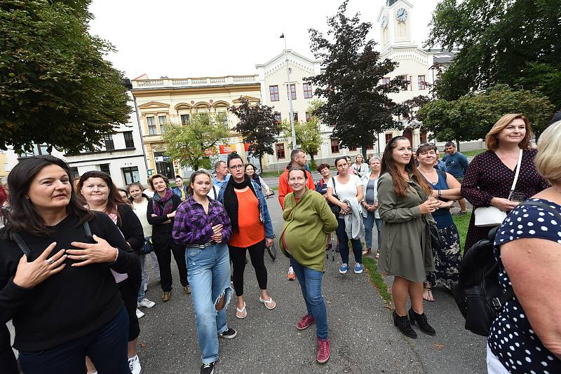 Předposlední letní Otevřená ulice v Kolíně.