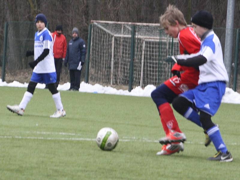 Z utkání FK Kolín U12 - FK Pardubice (3:12).