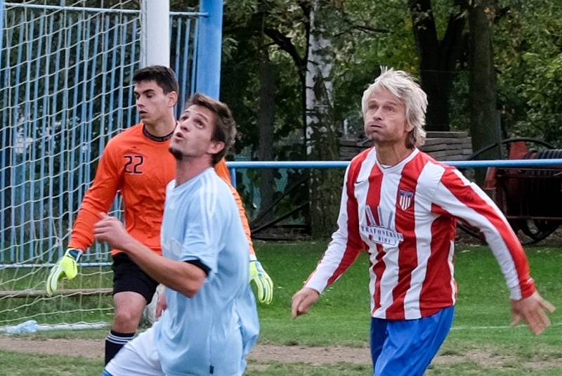 Z utkání Břežany II - Liblice (0:4).