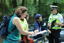Policisté prověřili bezpečnost cyklistů. Ilustrační foto.