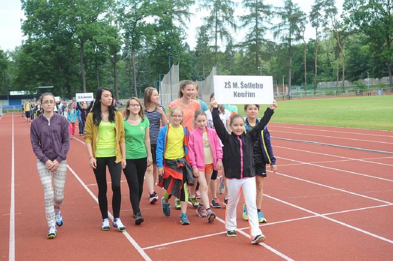 Kolínské sportovní hry začaly na atletickém stadionu