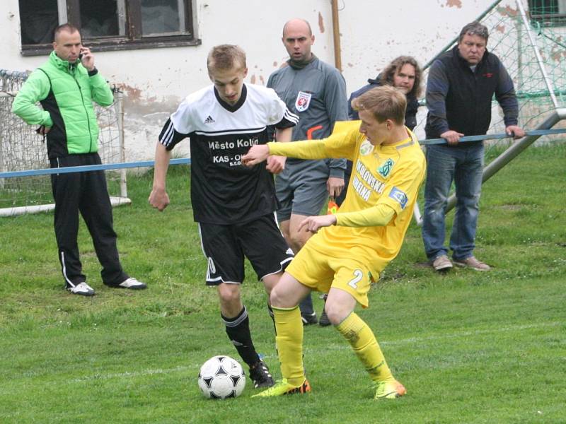 Z utkání FK Kolín U16 - Sokolov (0:1).