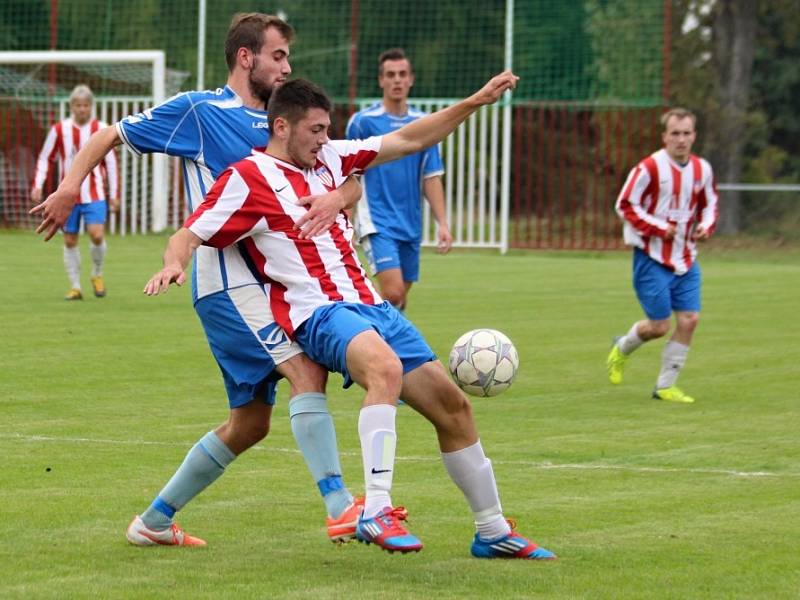 Z utkání Liblice - Tuchoraz (3:0).