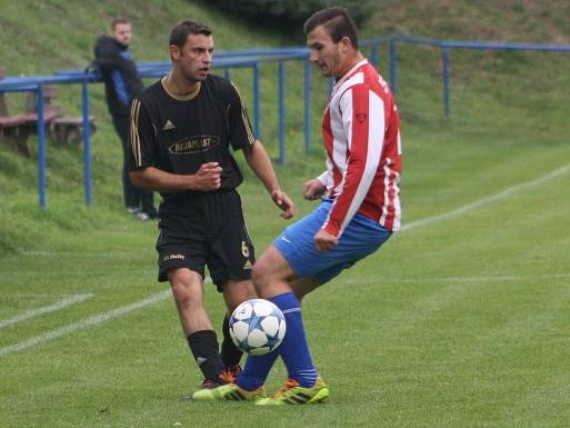 Z utkání Polepy - Liblice (1:0).