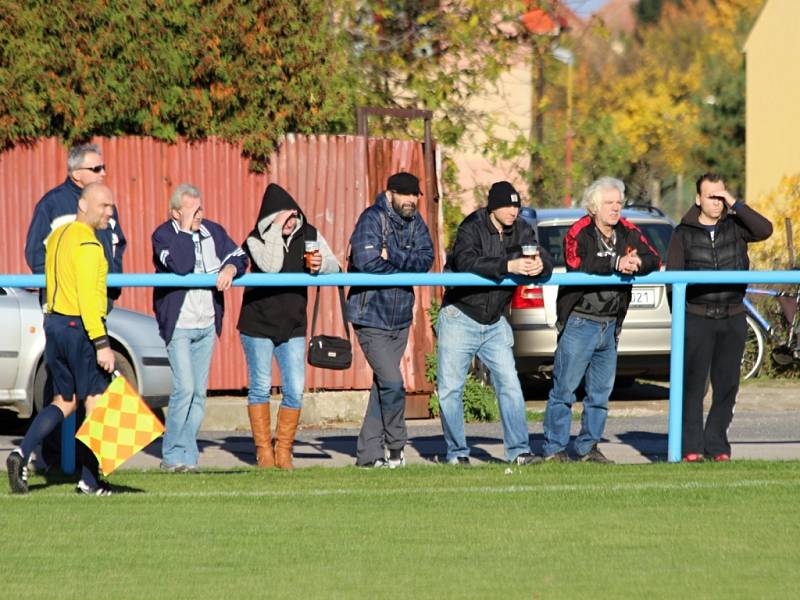 Z utkání Tuchoraz - Liblice (1:0).