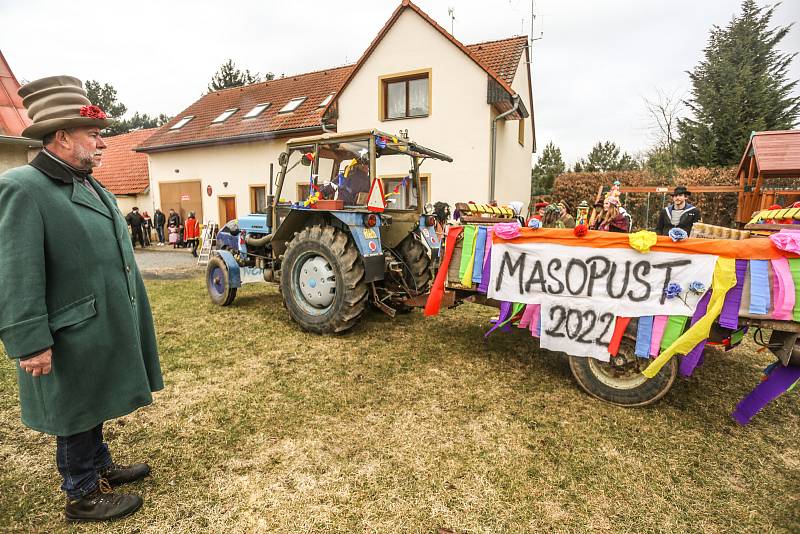 Masopust v Toušicích.