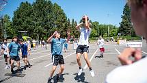 Z jubilejního 20. ročníku Streetball cupu v Kolíně.