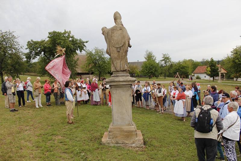 Dožínky v kouřimském skanzenu