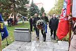 V předvečer svátku vzniku republiky se v Kolíně před sochou Tomáše Garriguea Masaryka u budovy Gymnázia uskutečnil tradiční pietní akt.