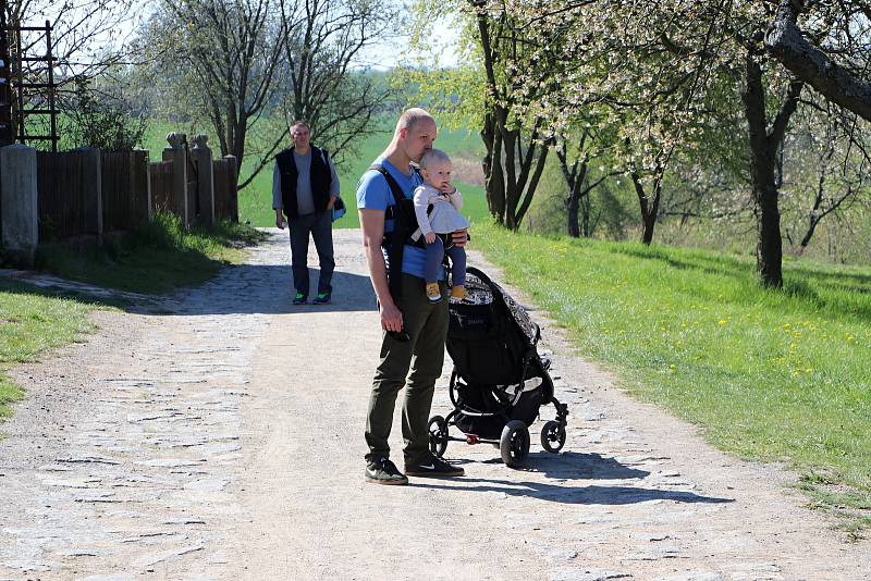 Bílá sobota v kouřimském skanzenu.