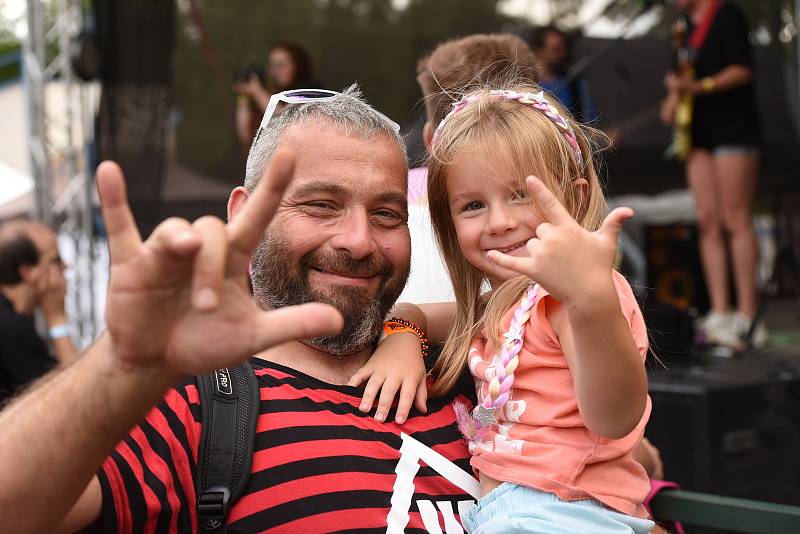 Z českobrodského festivalu Brod 1995.