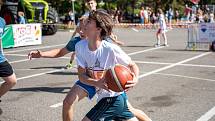 Z jubilejního 20. ročníku Streetball cupu v Kolíně.