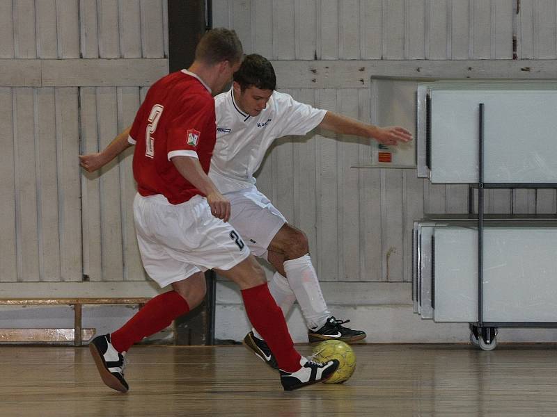 Z utkání SKP Kolín - FC Příbram (7:12).