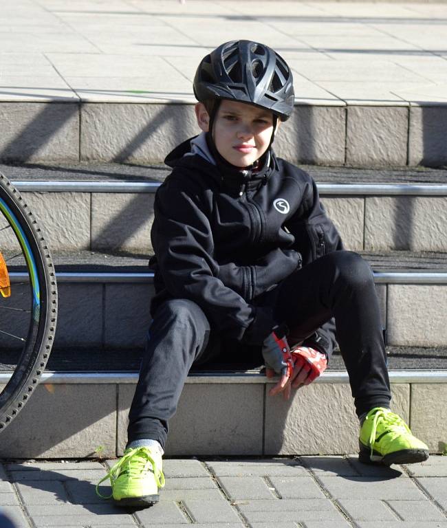 První cyklovyjížďka a slavnostní zahájení provozu Cyklistického centra v Kolíně