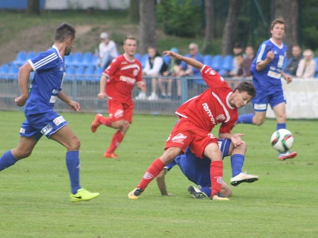 Z utkání Kolín - Pardubice B (0:0, PK 2:4).